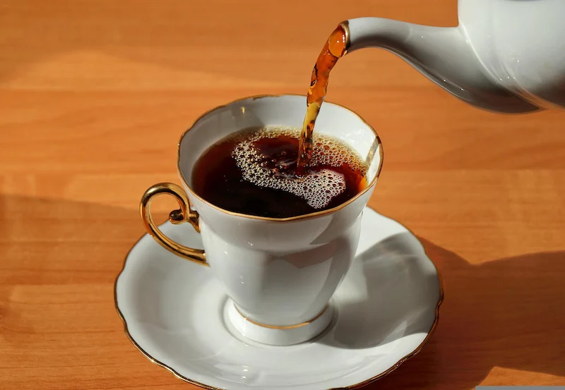 taza de té
